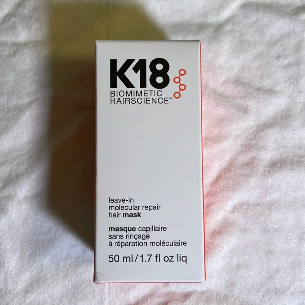 K18 Biomimetic Hairscience leave-in hair mask